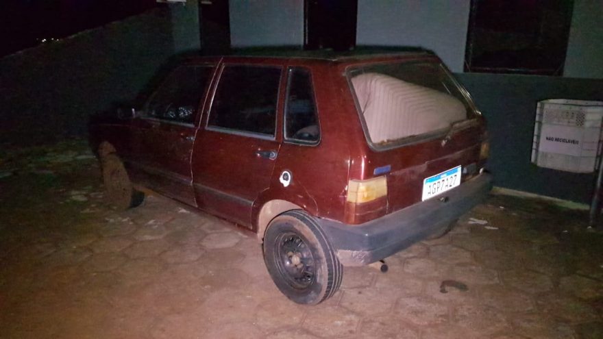 Uno com alerta de furto em Toledo é recuperado pela GM em estrada rural em Cascavel
