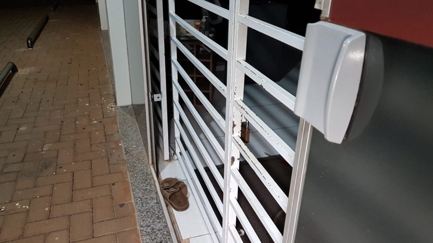 Mais uma loja foi arrombada no Centro de Cascavel na madrugada desta quinta-feira