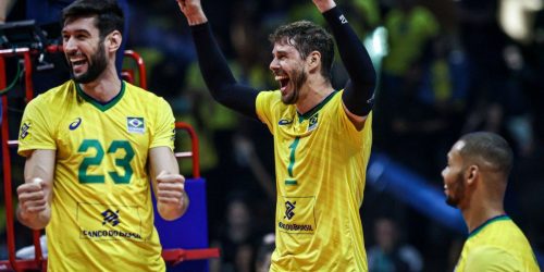 Brasil quebra jejum na Liga das Nações com vitória sobre a Sérvia Imagem referente a Brasil quebra jejum na Liga das Nações com vitória sobre a Sérvia