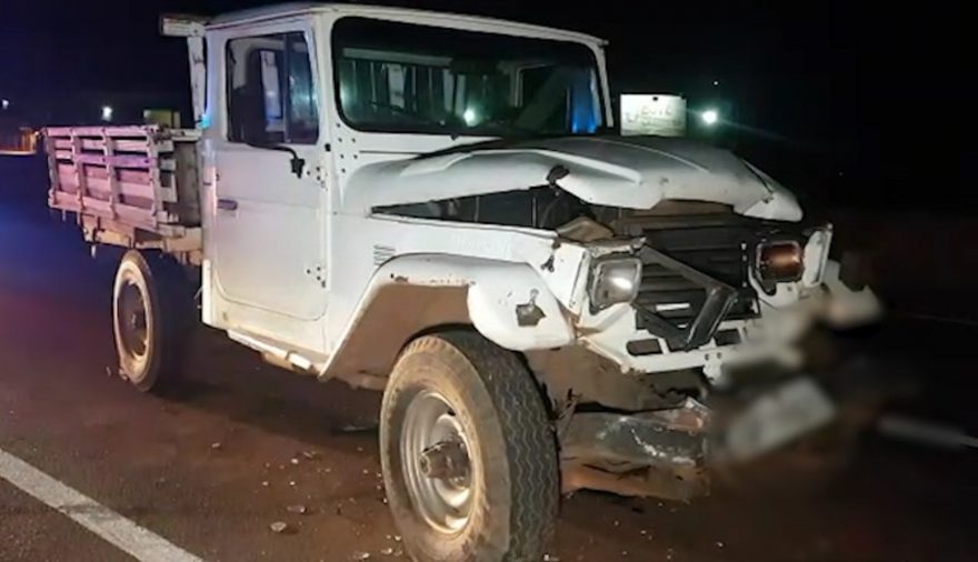 Colisão entre Bandeirante e Ranger é registrada na BR-277 em Cascavel