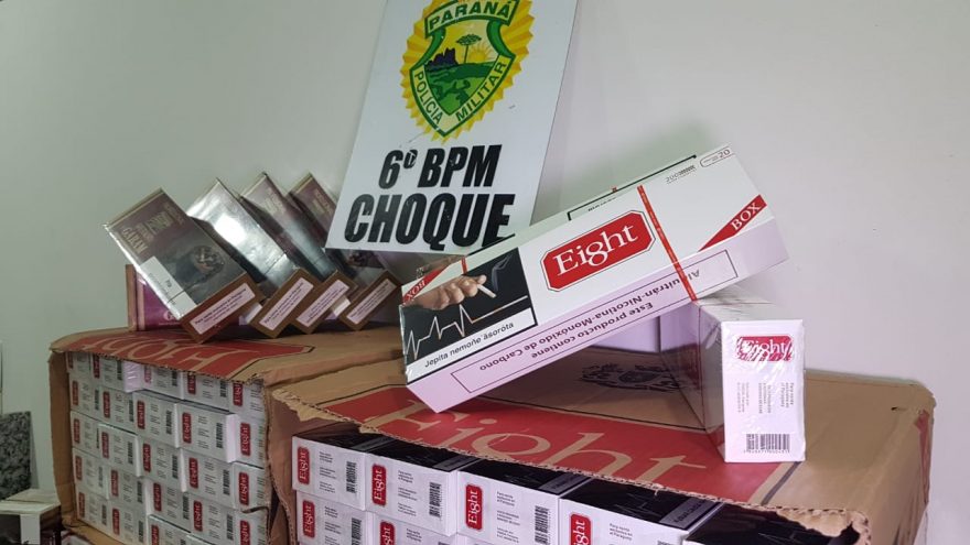 CHOQUE apreende 111 pacotes de cigarro durante fiscalização de rotina na Rodoviária