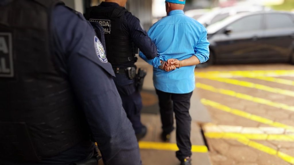 Guarda Municipal prende homem por ameaça no Bairro São Cristóvão