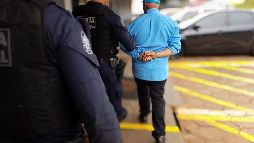 Guarda Municipal prende homem por ameaça no Bairro São Cristóvão
