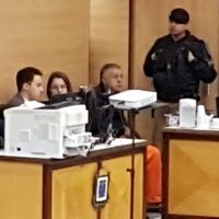 Imagem referente a Elias da Silva Pires, autor da morte de Ailson Ortiz, acompanha Júri de forma presencial
