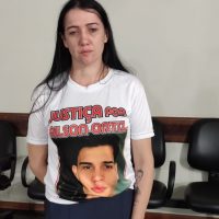 Imagem referente a Mãe de Ailson Ortiz relata que após sentença vai conseguir dormir 
