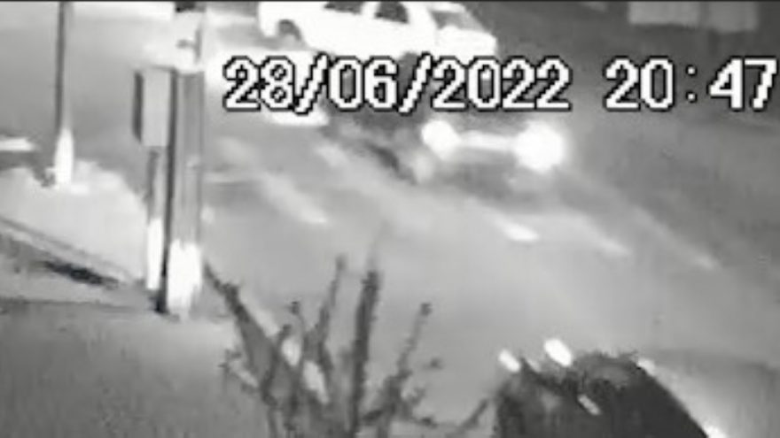 Novas imagens de câmeras de monitoramento mostram momento do capotamento no Centro