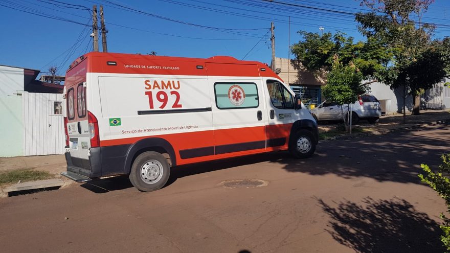 Com fortes dores no peito, homem de 59 anos é socorrido no Coqueiral