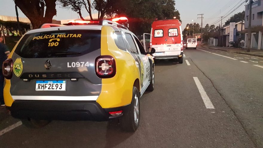 Homem em surto mobiliza equipes da Polícia Militar e do Samu ao Centro