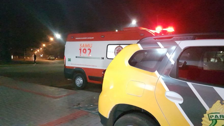 Polícia Militar encontra mulher chorando em via pública e Samu é acionado para atendê-la