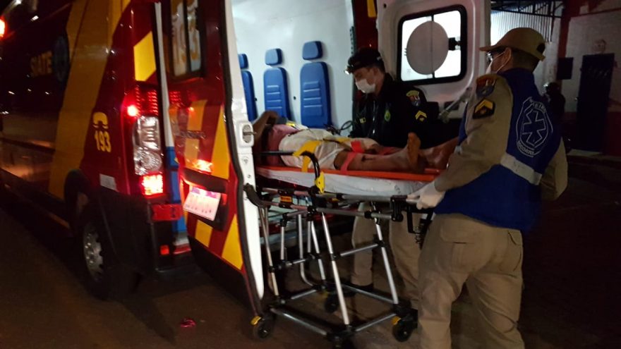 Siate é acionado para atender pessoa ferida no Bairro Santa Cruz