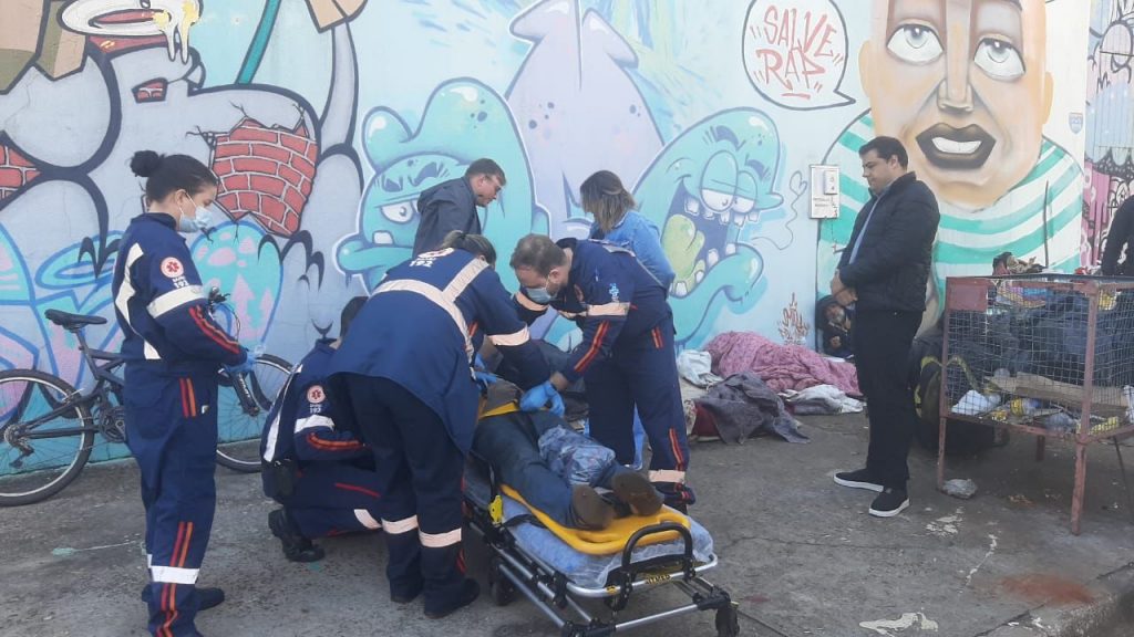 Cascavel realiza primeiro internamento involuntário de morador em situação de rua