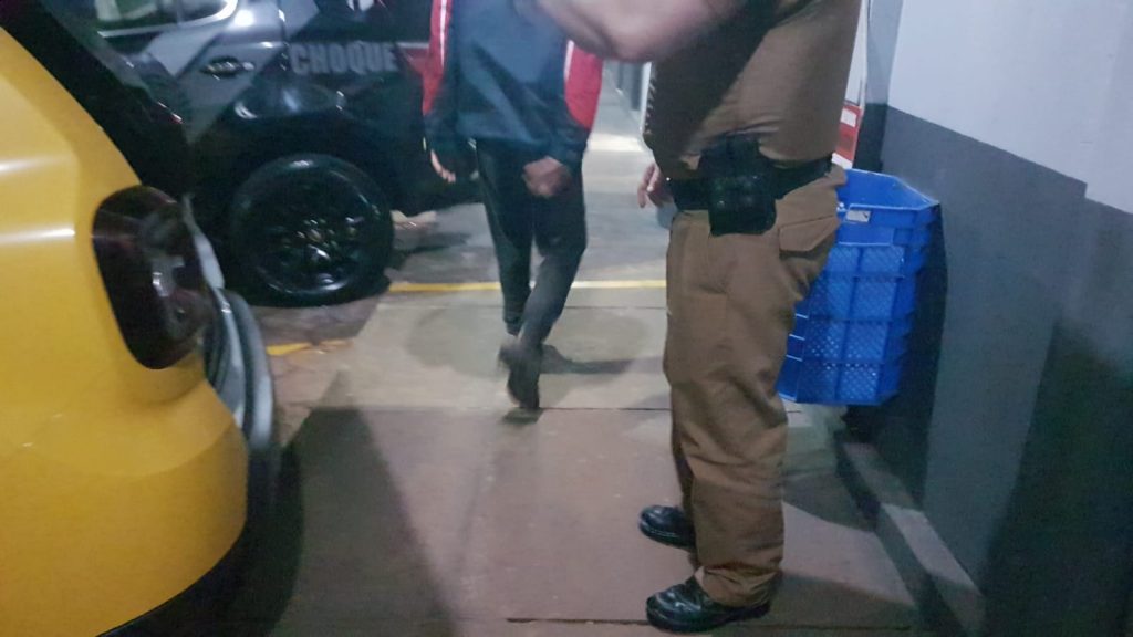 Homem é detido pela Polícia Militar por suspeita de receptação
