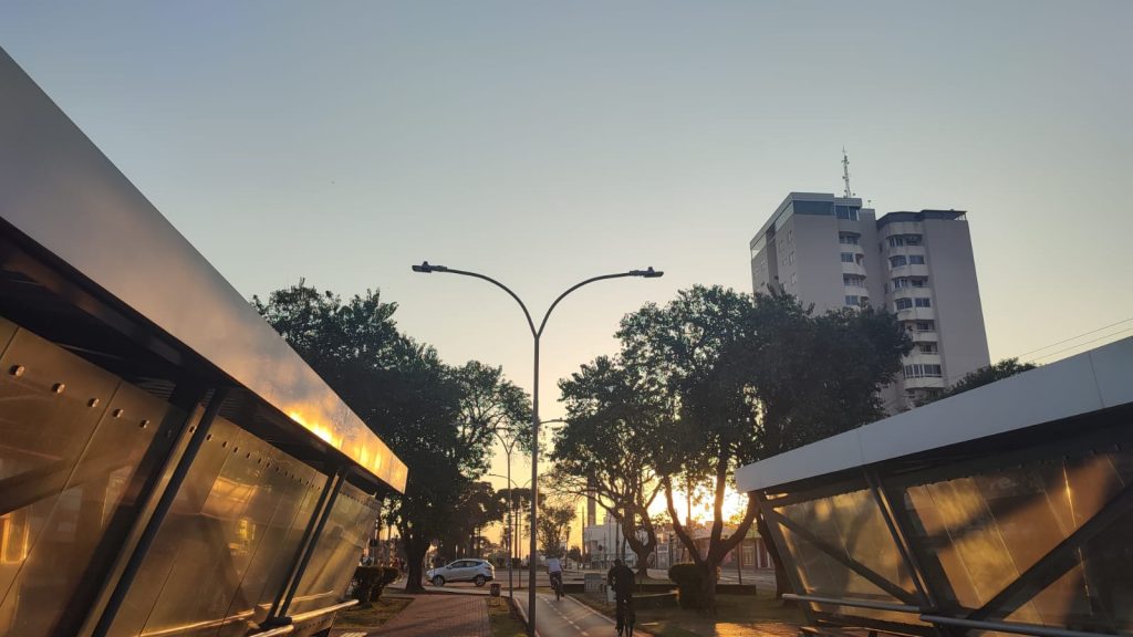 Temperatura para este sábado: Simepar aponta máxima de 26º e mínima de 15º