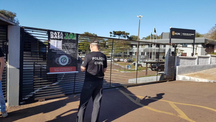 Polícia Civil faz manifestação e pede mais valorização da classe