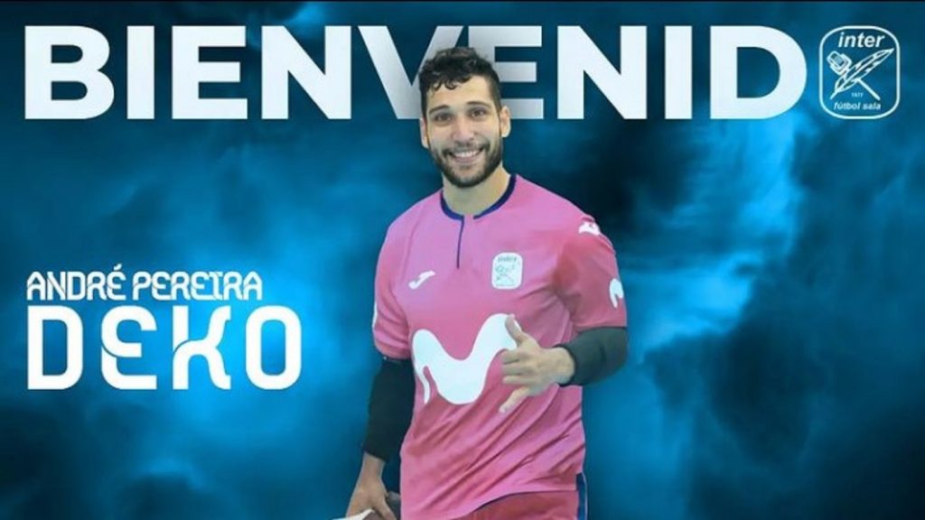 Goleiro André Deko que defendeu o Cascavel Futsal é anunciado pelo Inter Movistar da Espanha
