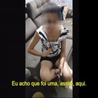 Imagem referente a Vídeo feito durante detenção, mostra mulher confessando que deu facada no advogado Alceu Preisner Junior