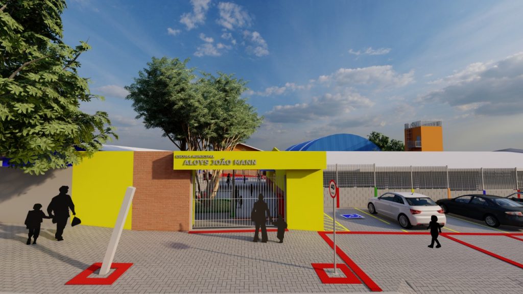 Reforma da Escola Aloys João Mann deve custar aproximadamente R$ 6 milhões
