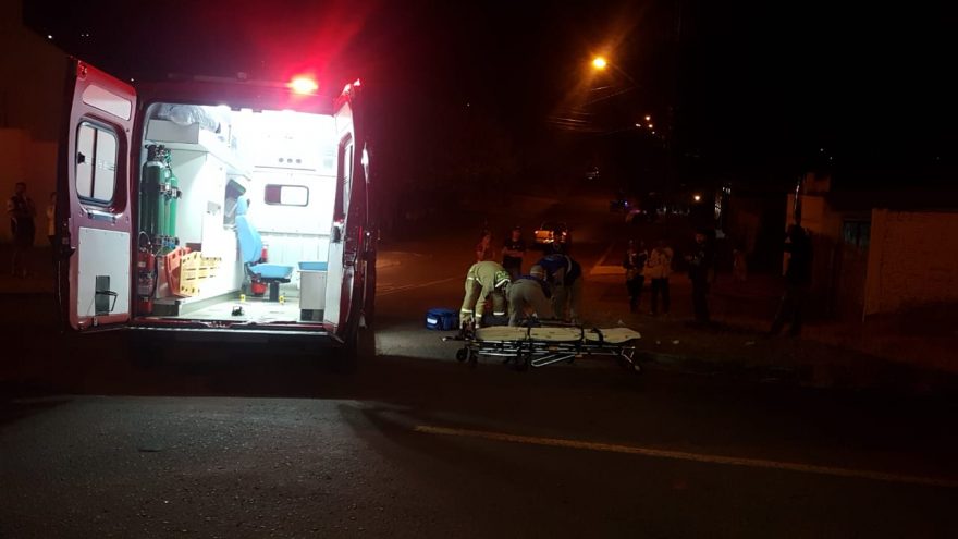 Motociclista sofre fratura após colisão no Pacaembu