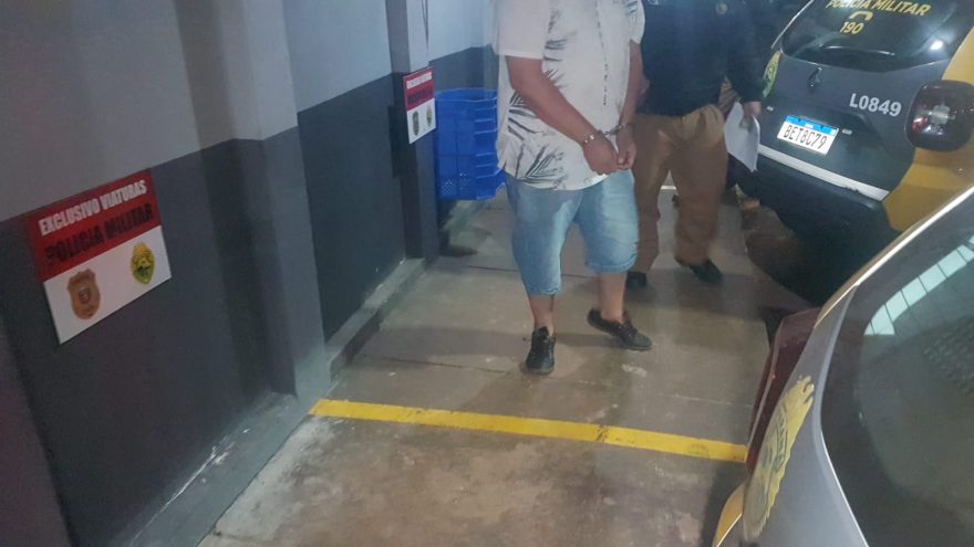 Polícia Militar encaminha homem com mandado de prisão em aberto