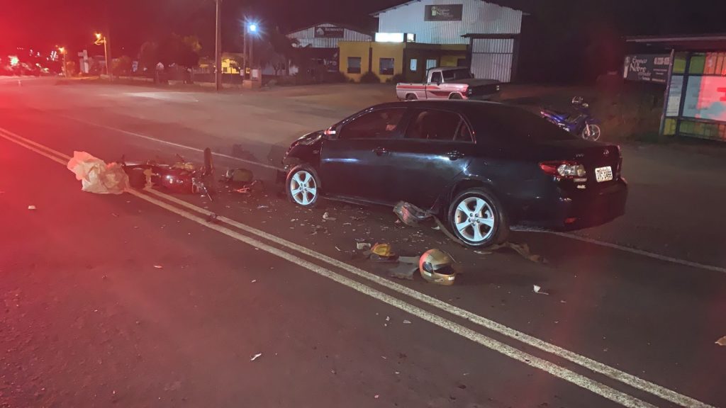 Motociclista morre em colisão na PR-495