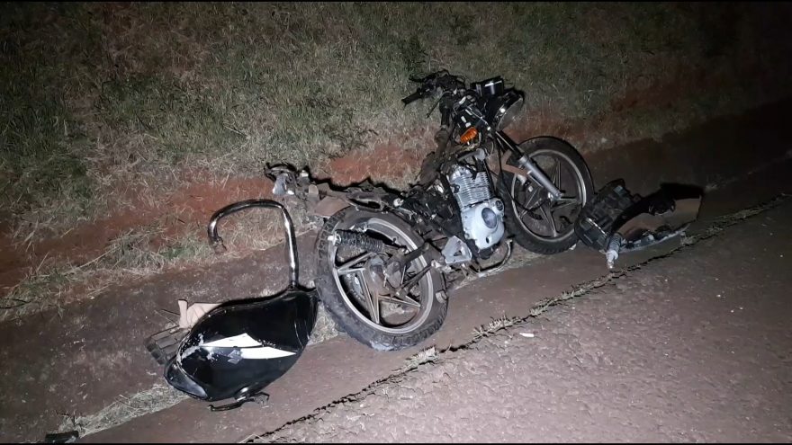 Motociclista morre em grave acidente na rodovia PRc-467, em Cascavel