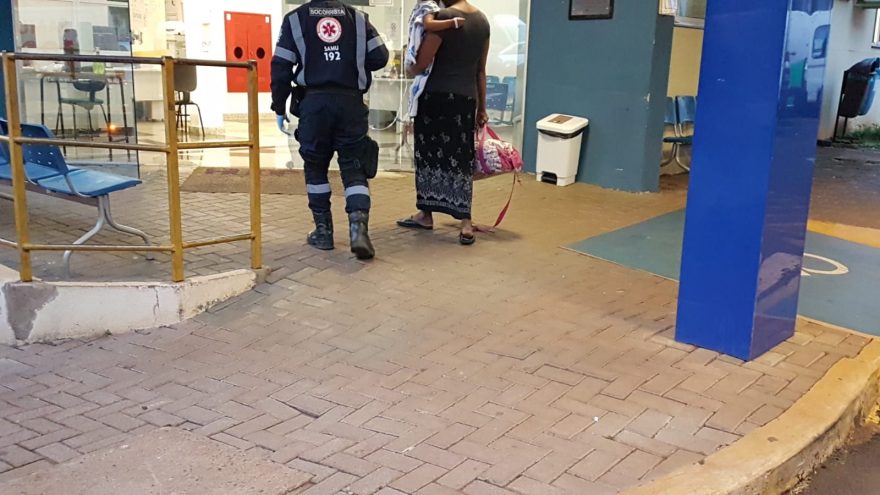 Criança com pneumonia é transferida de Capitão Leônidas Marques de helicóptero até Cascavel