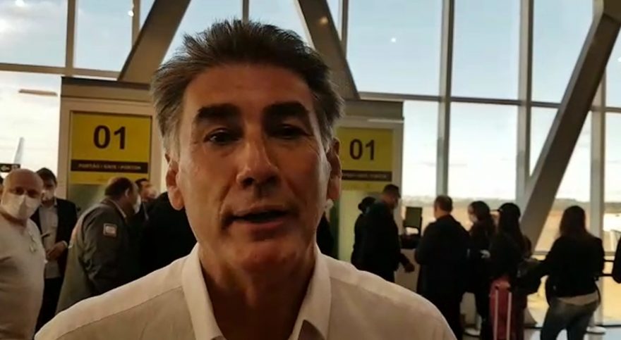 Prefeito Paranhos fala da emoção da nova conquista, após “batismo” de aeronave da Latam