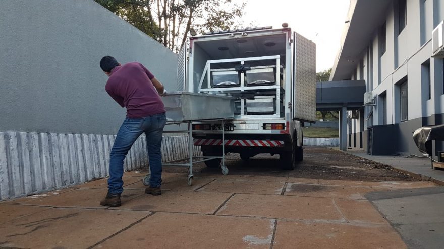 Corpo encontrado em rio em Três Barras do Paraná dá entrada no IML de Cascavel