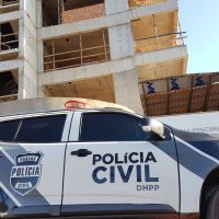 Imagem referente a Morte de trabalhador em obra: Delegacia de Homicídios acompanha perícia
