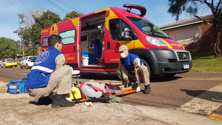 Homem sofre convulsão e precisa ser socorrido no Bairro Santa Cruz