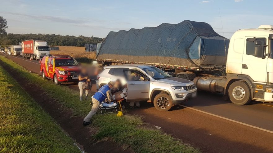 Homem sofre queda de seis metros de altura no Reassentamento São Francisco e é socorrido pelo Siate