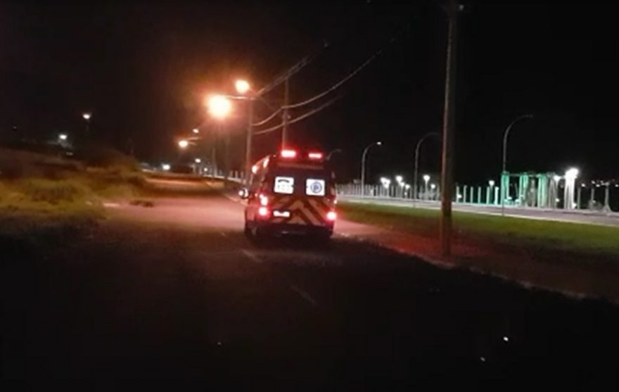 Mulher fica ferida em acidente de trânsito na Avenida das Torres
