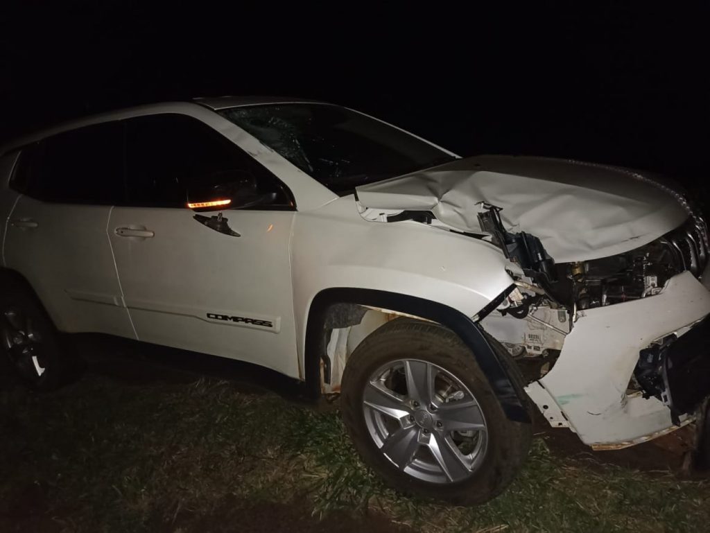 Forte colisão traseira deixa ciclista ferido na PR-180