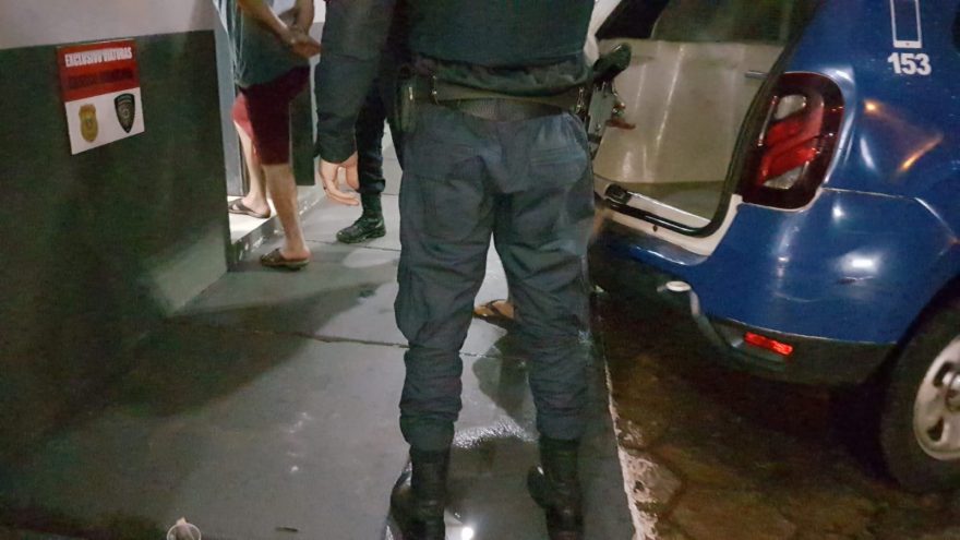 Detidos pela Guarda Municipal são encaminhados para a Delegacia