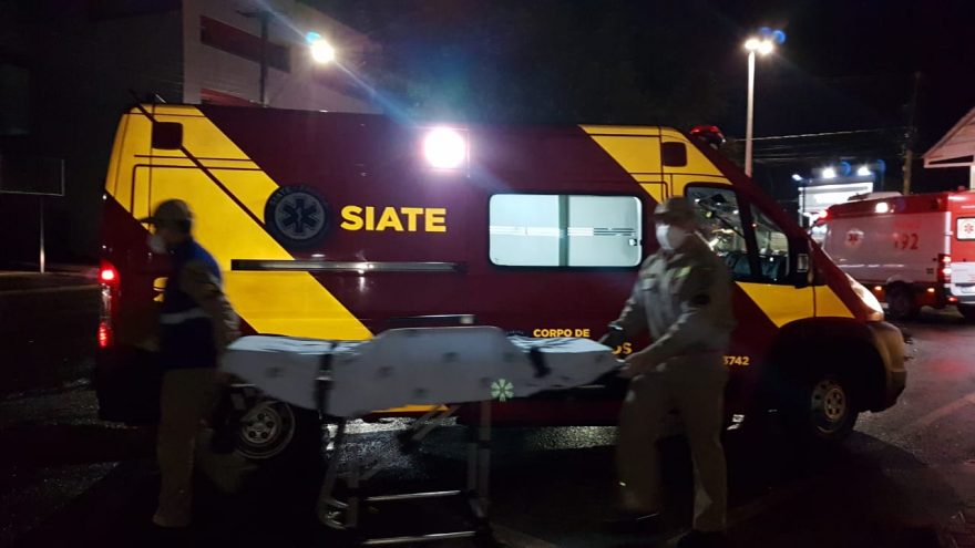 Mulher sofre contusão na região dorsal durante exercício físico e Siate é acionado