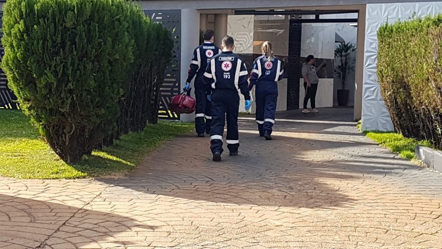 Homem passa mal após tomar energético em Motel na BR-467 e é socorrido pelo SAMU