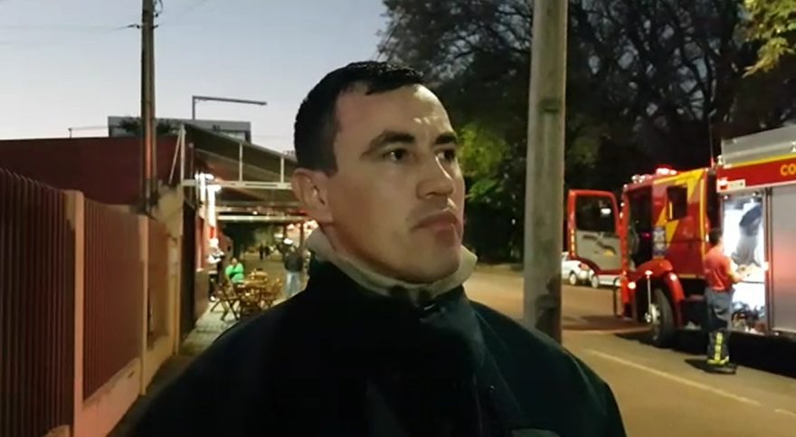 Corpo de Bombeiros dá detalhes sobre sinistro de incêndio em veículo no Centro
