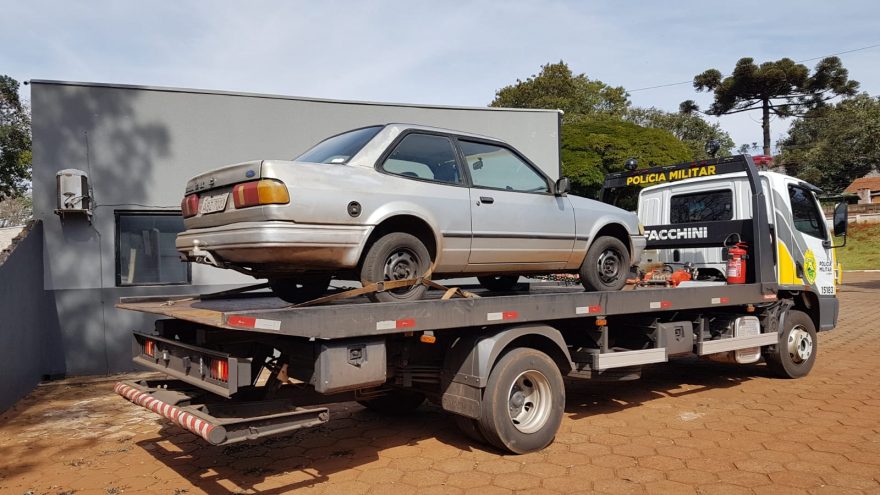Carro com registro de furto é encontrado no Jardim Gramado