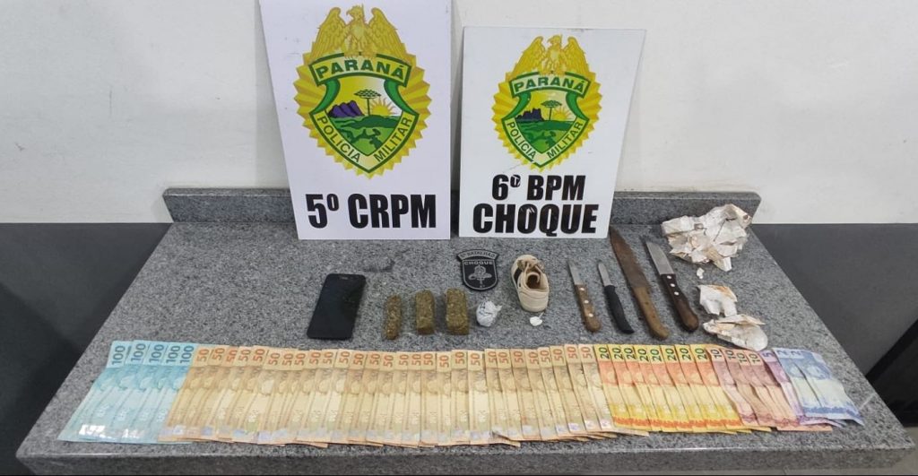 Homem é detido com cocaína e maconha no Esmeralda