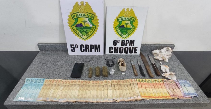 Homem é detido com cocaína e maconha no Esmeralda