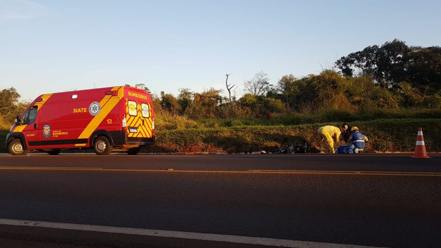 Acidente na BR-369 mobiliza Corpo de Bombeiros na manhã desta sexta-feira