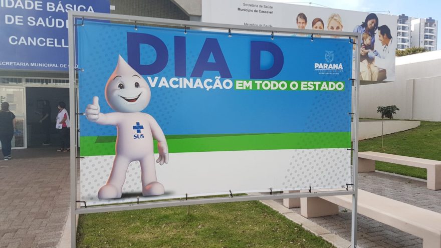 Prefeitura de Cascavel realiza o “Dia D” da Campanha de Multivacinação