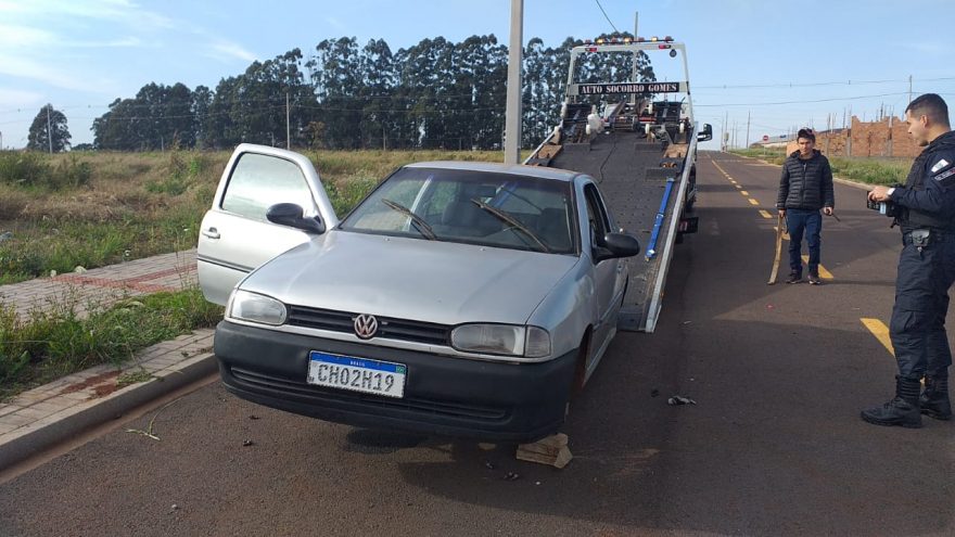 Mais um veículo com registro de furto é recuperado pela Guarda Municipal