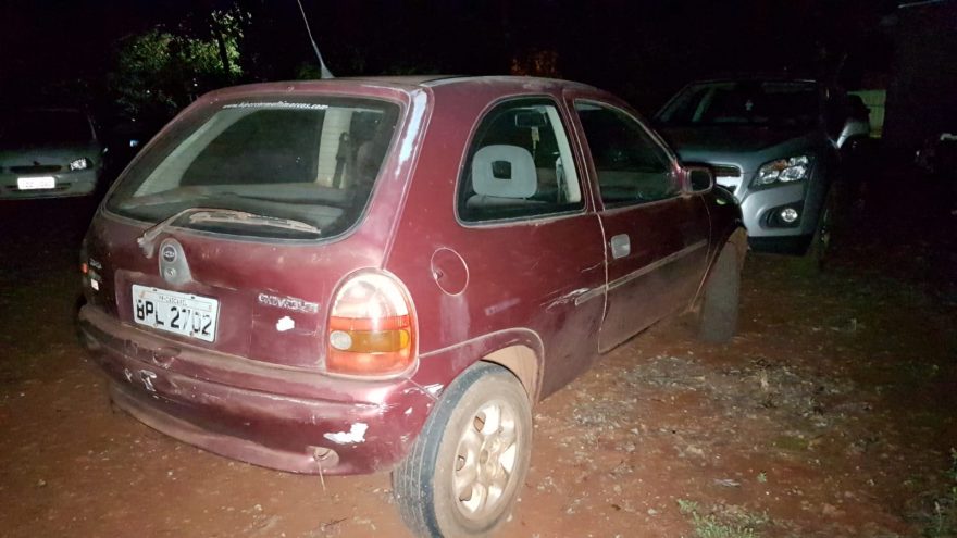 Carro com registro de furto é recuperado pela Guarda Municipal