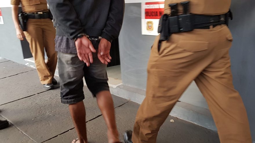 Indivíduo é detido no Centro após desacato aos militares
