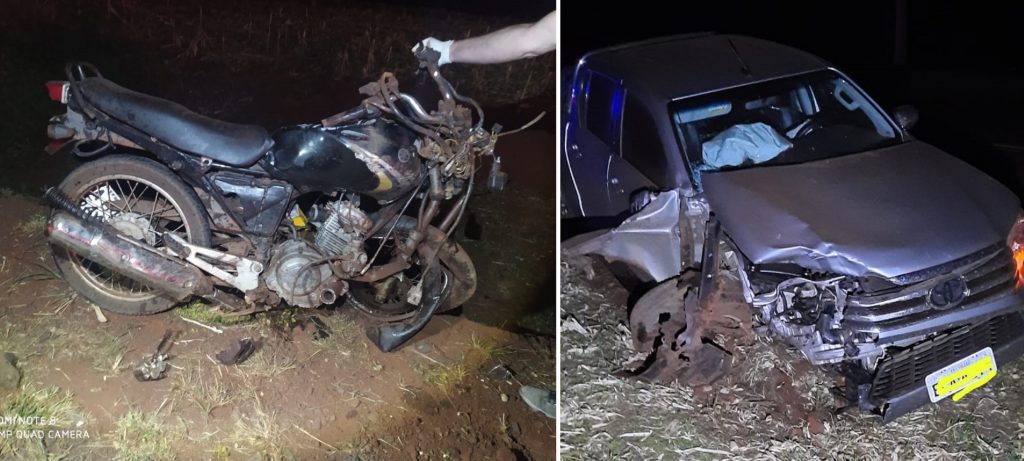 Motociclista morre em acidente entre São Pedro do Iguaçu e Toledo