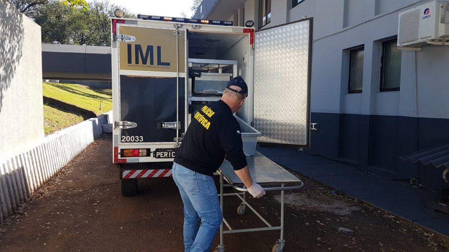 Corpo de vítima de suicídio dá entrada no IML de Cascavel