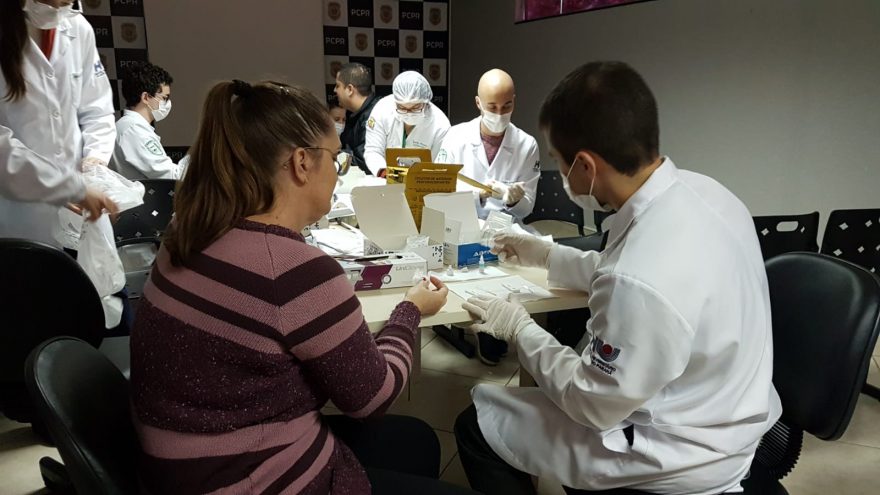 Servidores da 15ª SDP passam por exames de Hepatite