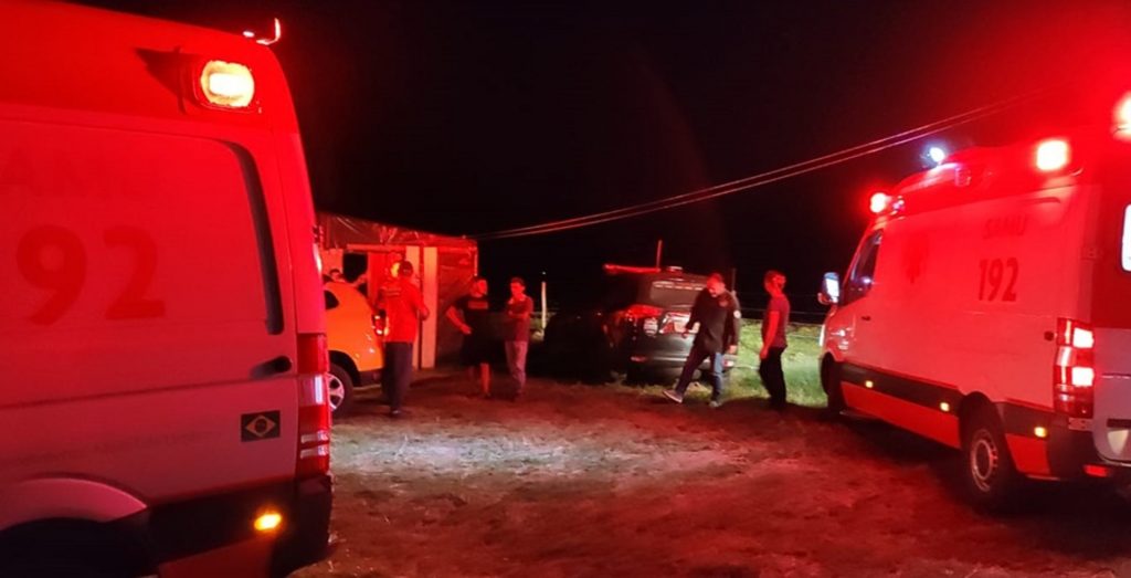 Homem tentar matar mulher e filho e acaba preso, em Campo Mourão