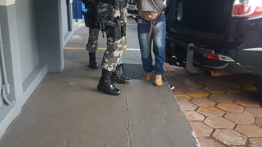 Condutor é detido em Vera Cruz do Oeste e encaminhado para a Delegacia de Cascavel